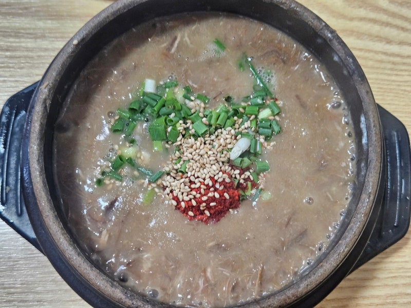 제주 공항 근처 아침식사 맛집 우진해장국 고사리육개장 녹두빈대떡 본관 별관 주말 웨이팅 ....