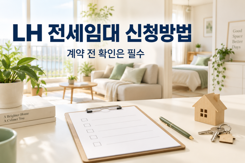 LH 전세임대 자격·신청방법 ,청년·신혼부부 보증금과 필요서류까지
