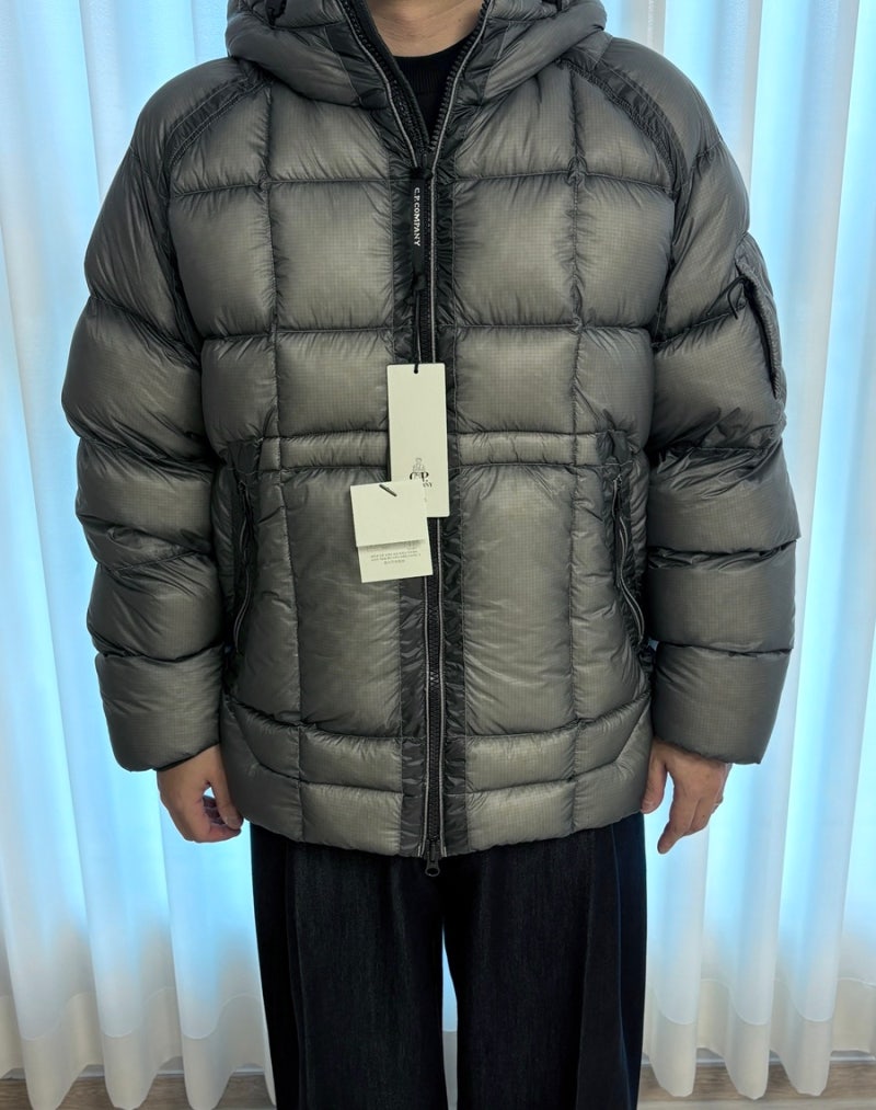 CP컴퍼니 디디쉘 패딩 한국 익스클루시브 스틸그레이 후기