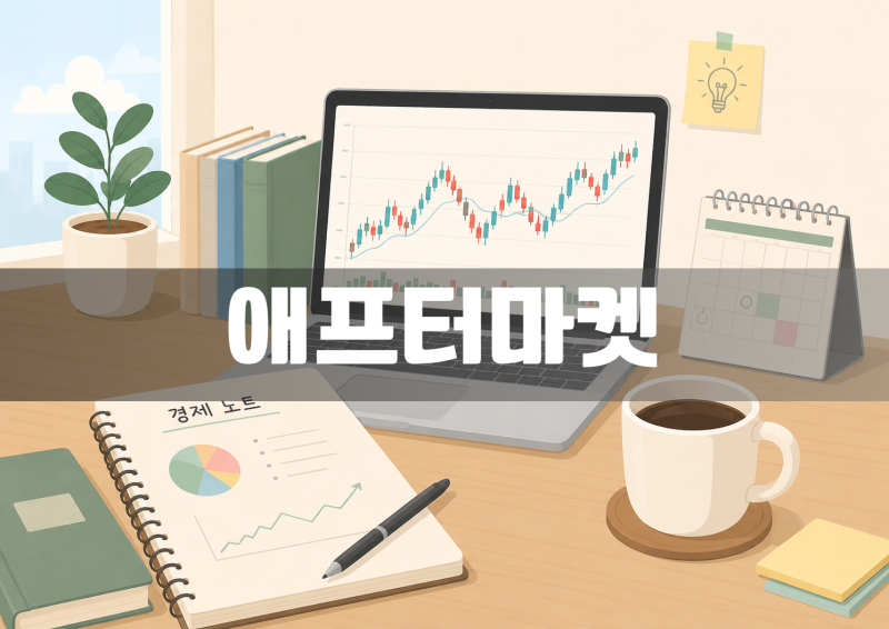 경제용어 정리｜애프터마켓 뜻, 정규장 이후에도 주식 거래가 가능한 이유