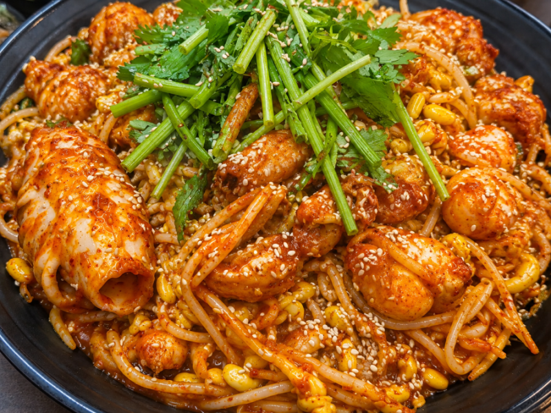 순천맛집 연향동 아구찜 아구쟁이 통오징어 순살아구찜