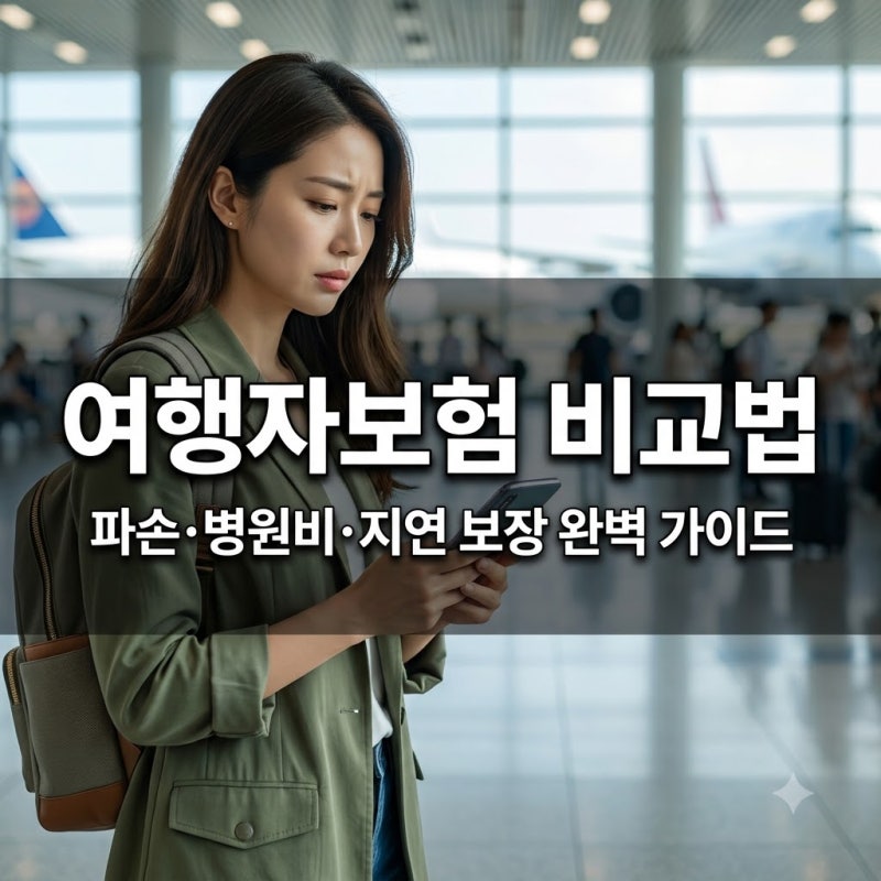 해외여행자보험 비교할 때 꼭 확인해야 할 3가지 핵심 보장 가이드