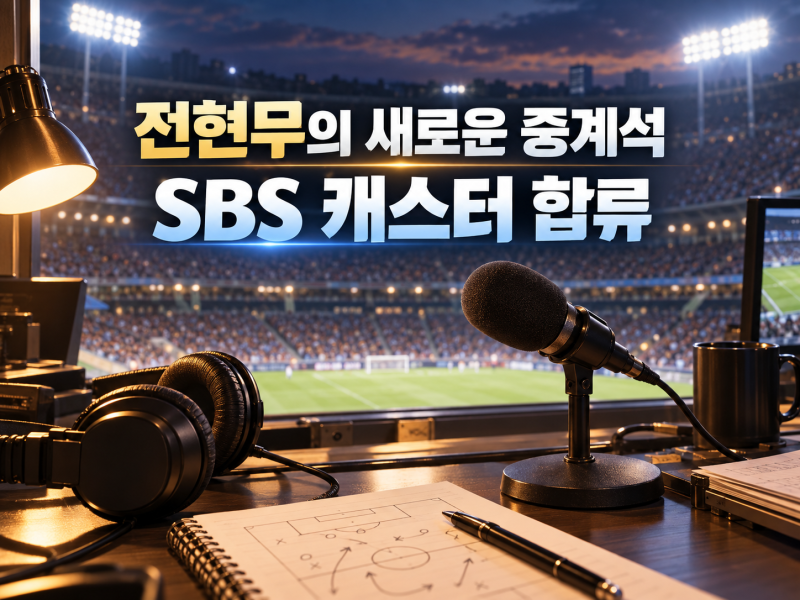전현무가 SBS 신입 캐스터? 박혜정 은메달 중계했던 그에게 달라진 것