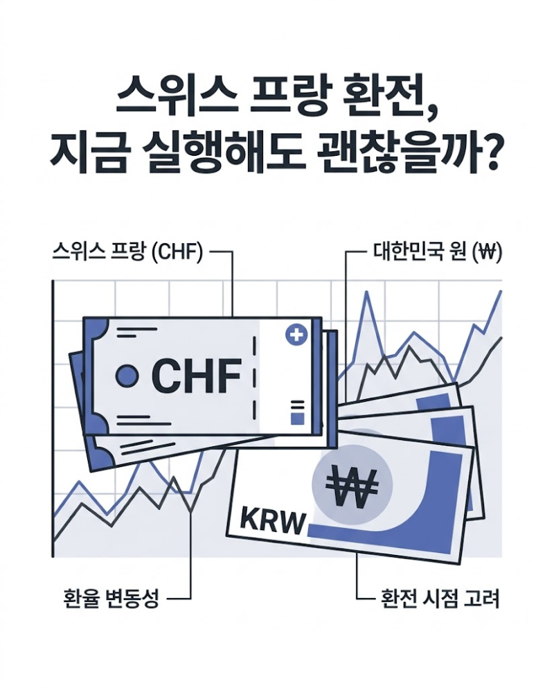 스위스 환율 급락했다는데.. 2026년 9월 지금 환전해도 괜찮을까?