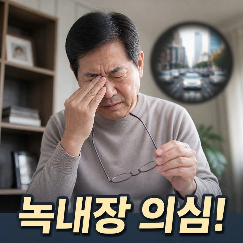 좁아진 시야 무조건 의심하세요, 녹내장 원인. 증상. 최신 치료 동향까지