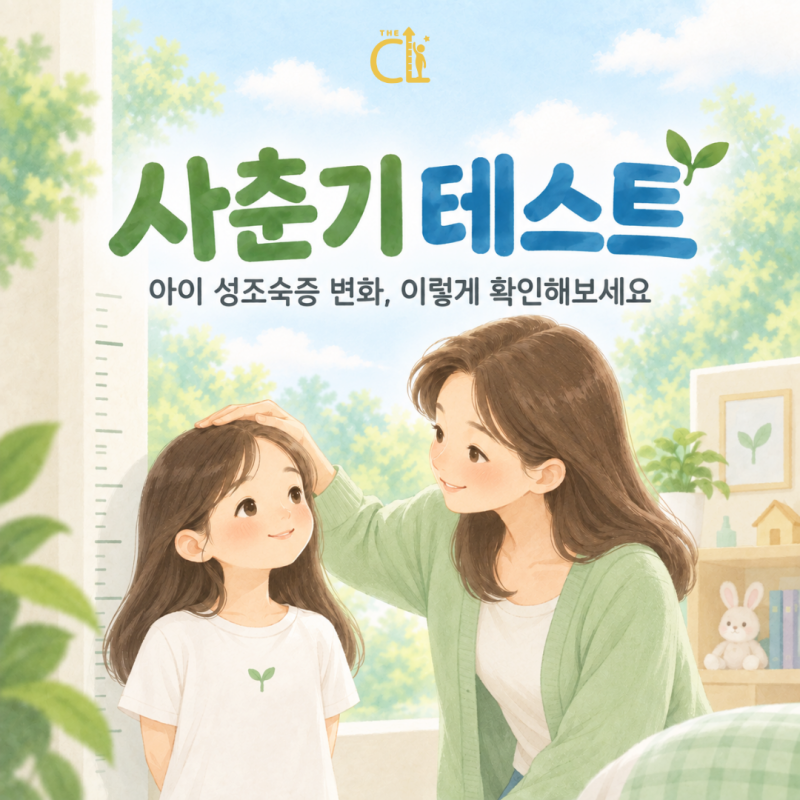 사춘기테스트 | 아이 성조숙증 증상이 보인다면 확인해보세요. 강남 성장클리닉