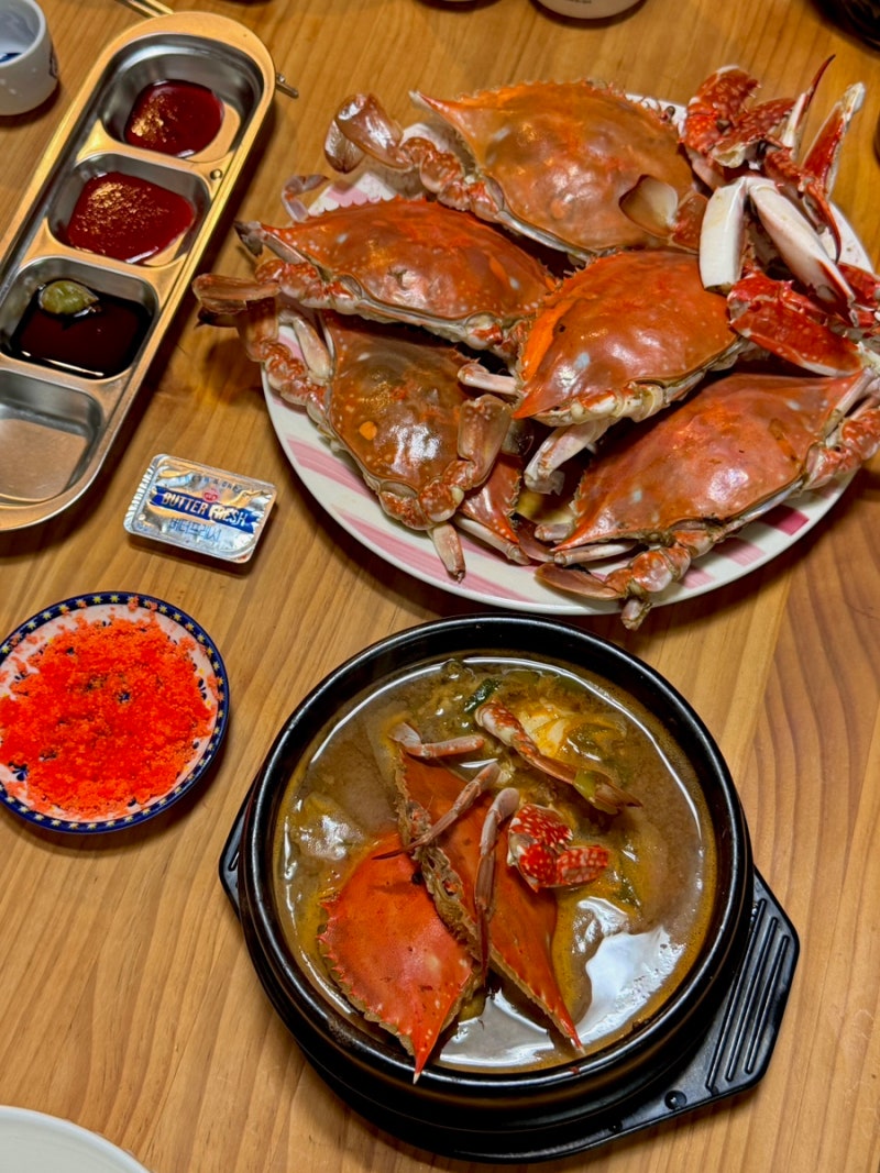 롯데마트 꿀잠꽃게 자취방에서 요리하기•• | 가을 햇꽃게로 꽃게탕, 간장게장, 꽃게찜까지....