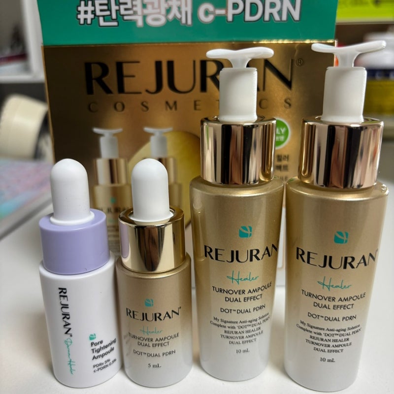 리쥬란 힐러 턴오버 앰플 듀얼 이펙트 후기｜쫀쫀하고 촉촉한 PDRN 광채 앰플