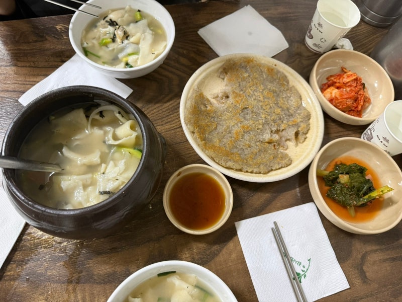 오랜만에 방문한 삼청동 대표 맛집 삼청동수제비