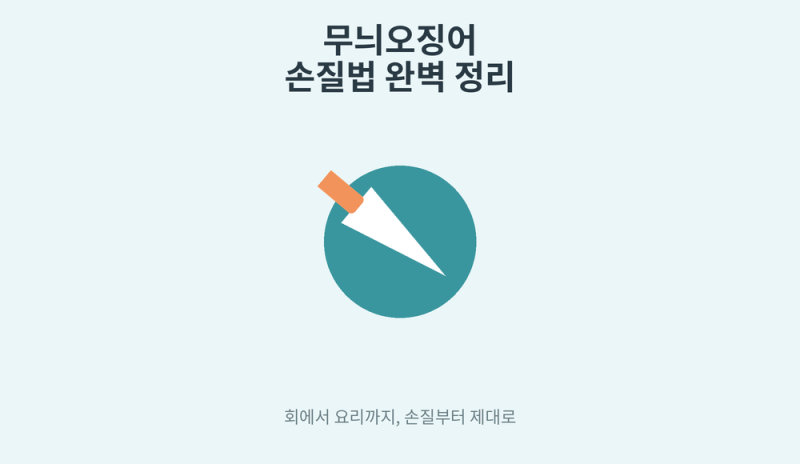 [7-1] 에깅 완전정복 — 무늬오징어 손질법 완벽 정리