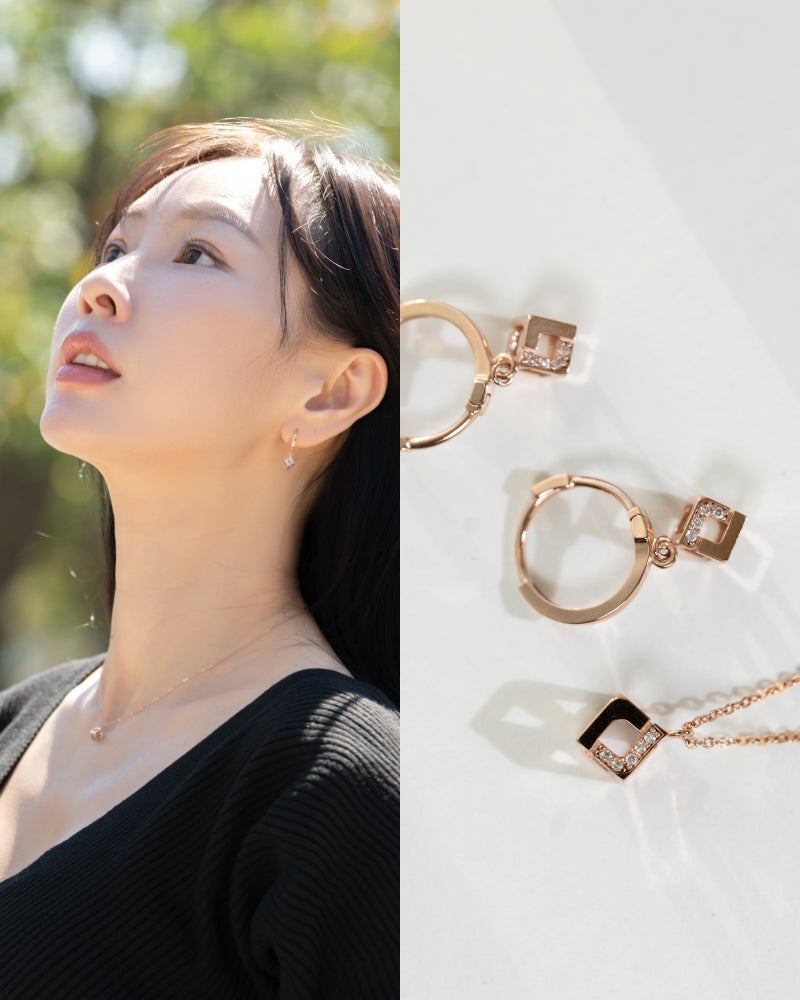 여자친구 선물, 아이유 10K 목걸이 귀걸이 추천! 제이에스티나 시그니처 제이 컬렉션 (SIGNATURE.....