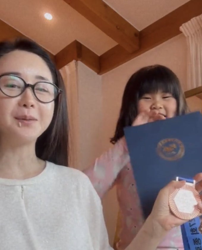 함소원 딸 혜정 태권도 동메달, 엄마 방송을 기다린 이유가 있었다