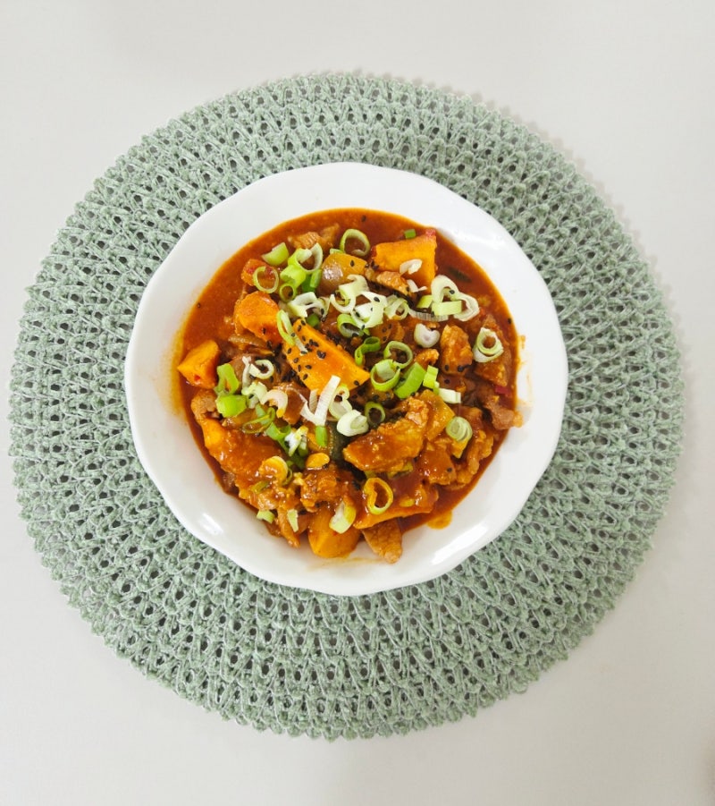 돼지짜글이 레시피, 돼지고기 고추장찌개 맛있게 만드는법 /돼지고기 앞다리살 요리 레시피