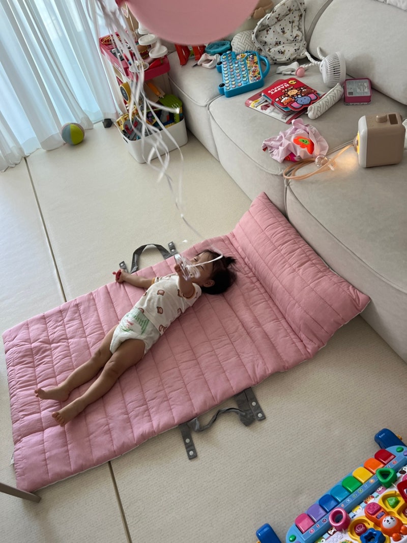 어린이집 준비물 아기낮잠이불 비비엔다 라이브 구매