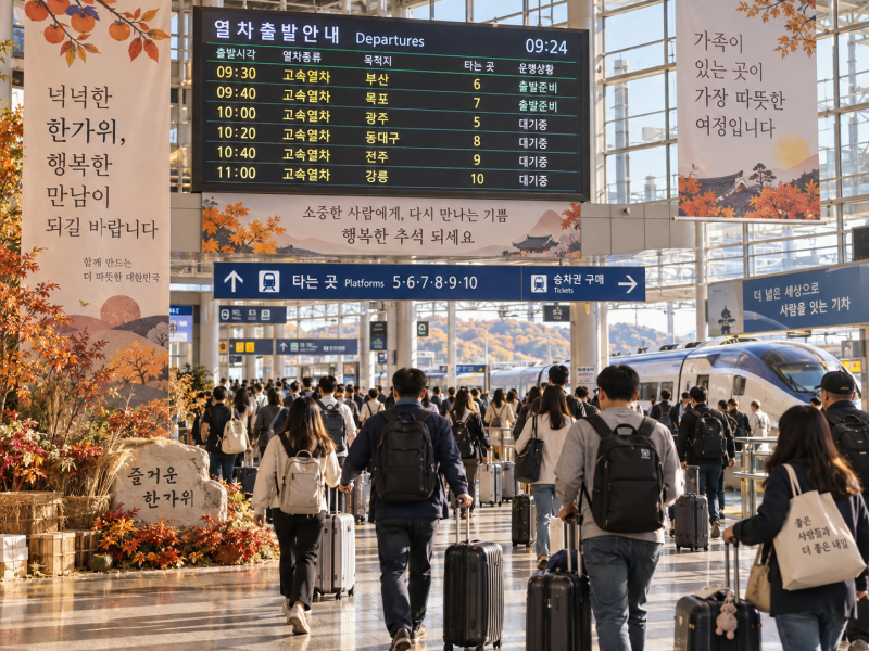 추석 기차표 다 매진이라고⁉️ 2026 추석 기차표 예매 취소표 잡는 법, KTX·SRT 통합 총정리 (....