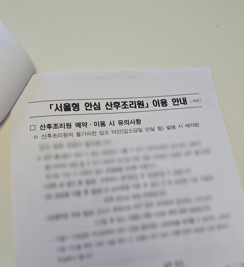 서울형 안심 산후조리원 4순위도 선정될까? 안 보면 손해인 선착순 성공한 꿀팁!