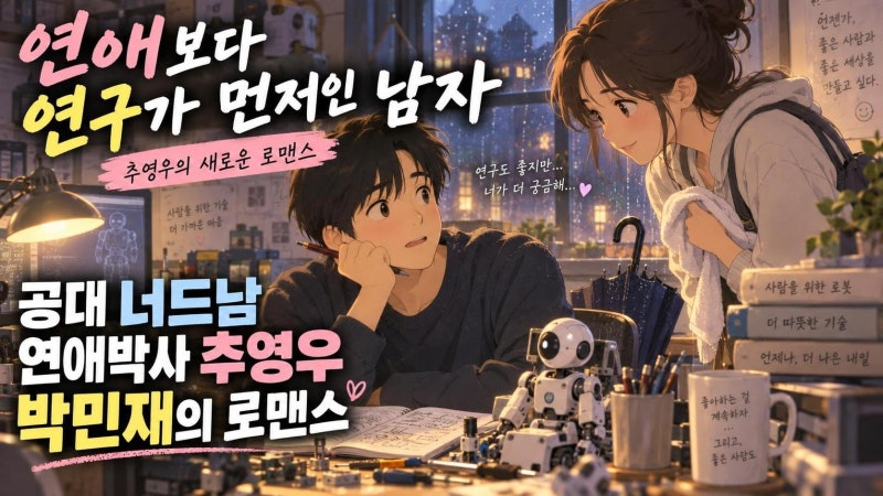 추영우 연애박사 출연 확정, 연구에 빠진 공대 너드남 박민재의 특별한 로맨스
