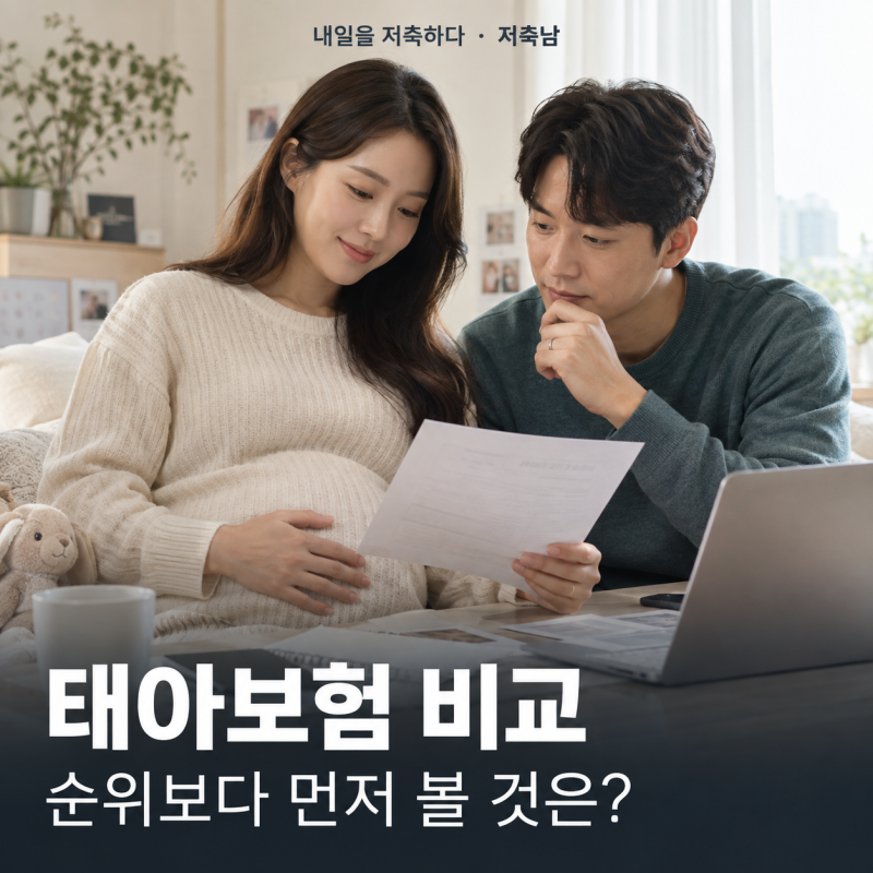 태아보험 순위만 보고 골라도 될까? 초보 부모가 비교할 5가지