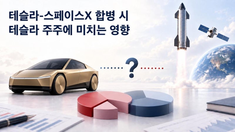 테슬라-스페이스X 합병 시 테슬라 주주에 미치는 영향 분석