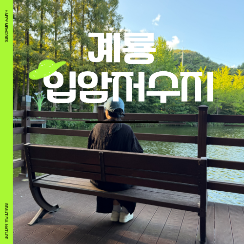 계룡 현지인이 다녀온 입암저수지 주차장 카페 맛집 솔직후기