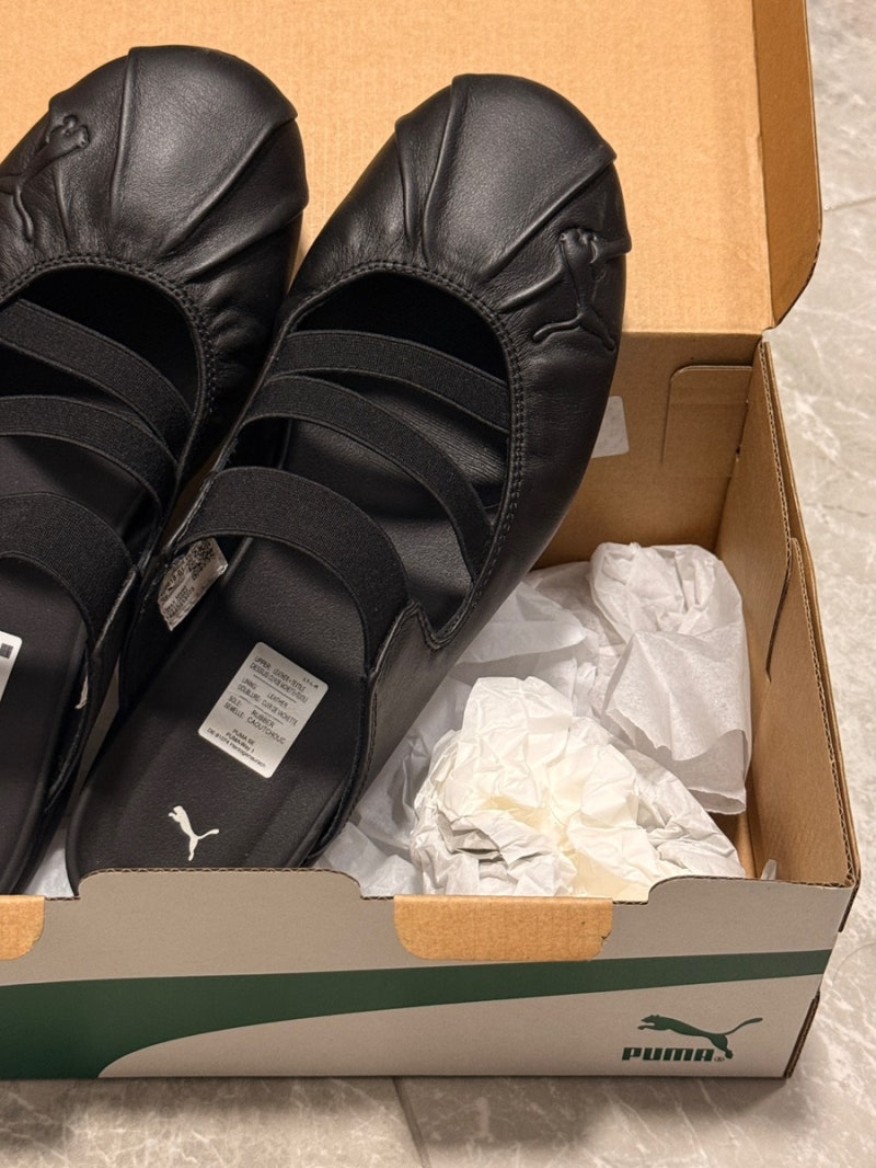 [PUMA speedcat mule] 푸마 스피드캣 뮬 우먼스 블랙+착용샷