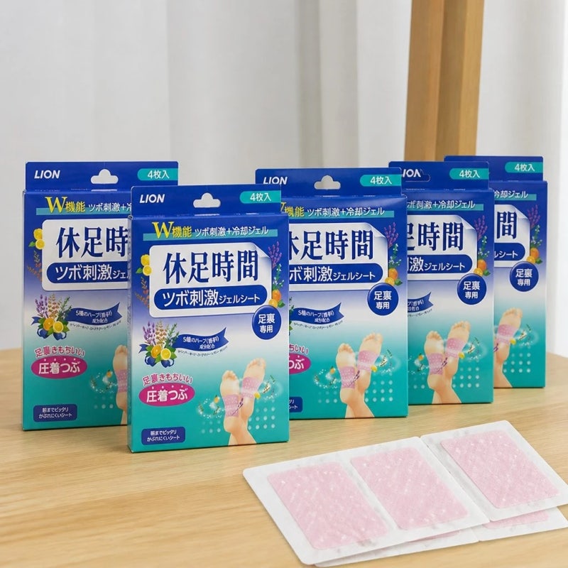 다리 붓기 빼는법: 휴족시간 지압자극시트로 발바닥 피로 한 번에 날리기