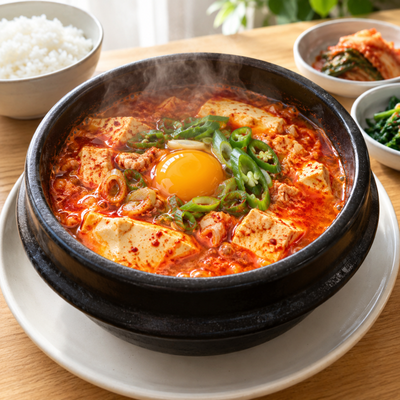 순두부찌개 끓이는법, 국물은 빨간데 맛이 밍밍하다면 확인할 순서