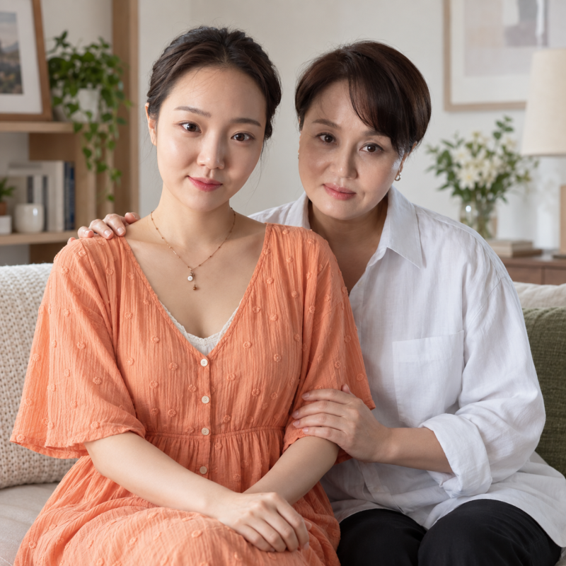 "배우 딸 앞에서 대놓고 말했다" 이경실 한마디에 손수아 반응