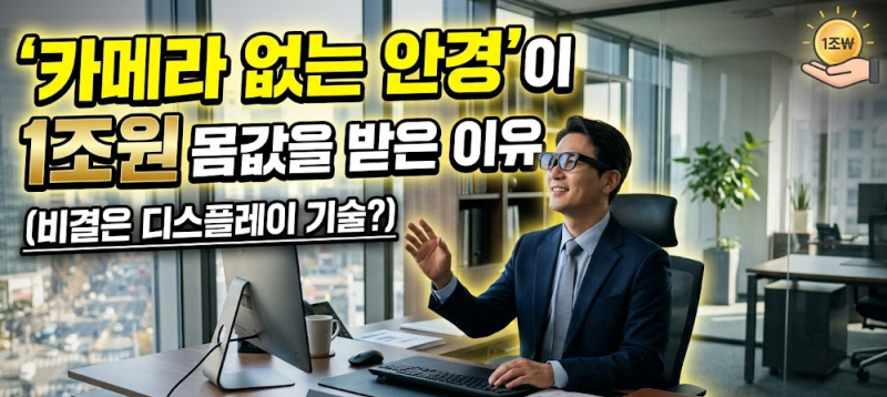 메타가 카메라를 뺀다는 소식 뒤에, 진짜 반전은 따로 있었다 — '카메라 없는 안경'이 1조원 ....