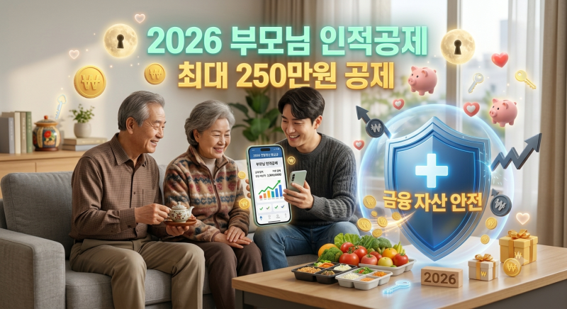 따로 사는 부모님도 150만 원 공제? 2026 연말정산 부모님 인적공제 조건 및 형제 중복 피하는 ....