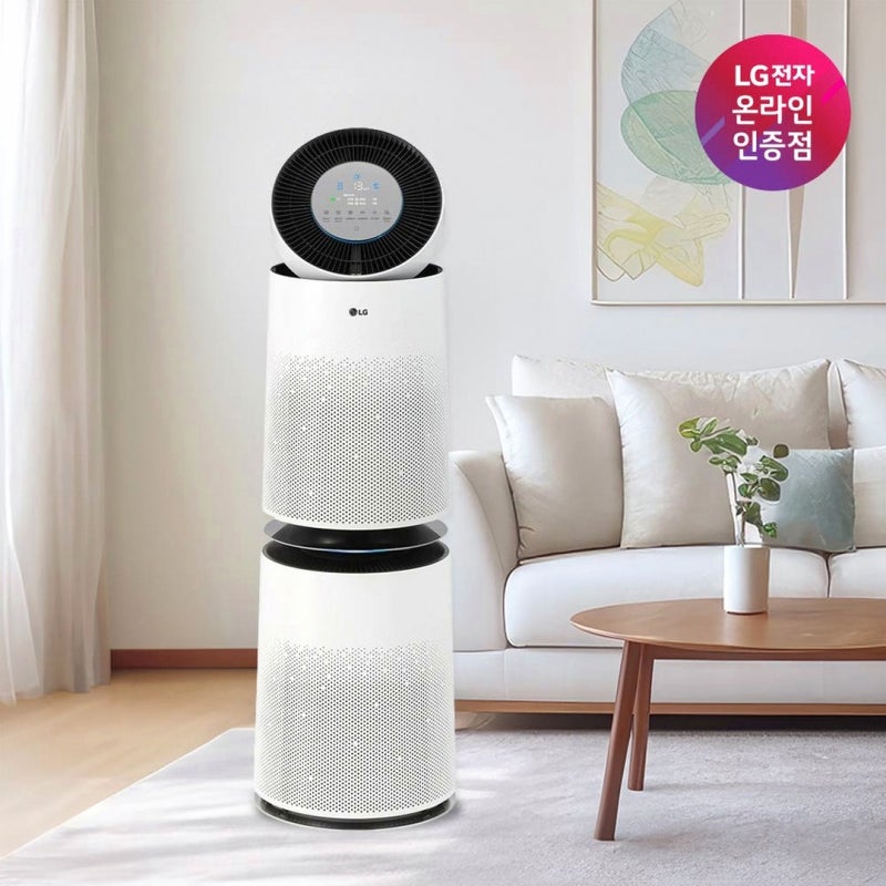 LG 퓨리케어 AS285DWWC 클린부스터 AI맞춤운전, 집안 공기 관리가 훨씬 편해졌어요