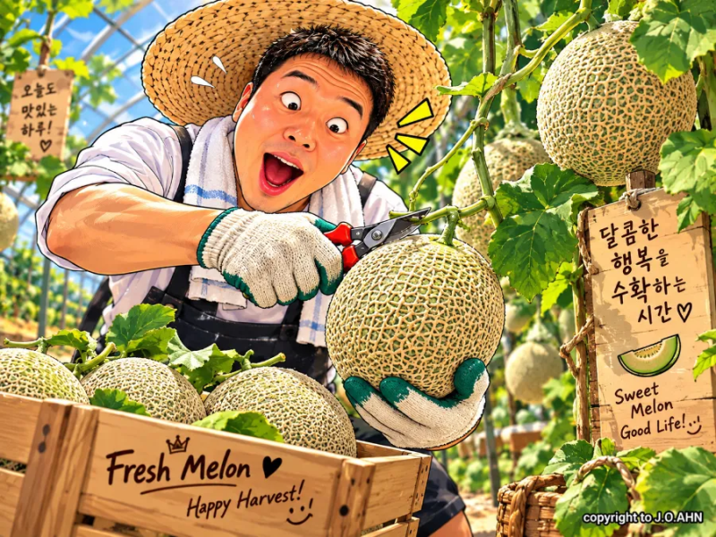 추석선물 맛있는 메론 고르는 방법 공개 / 달콤한 메론의 유래