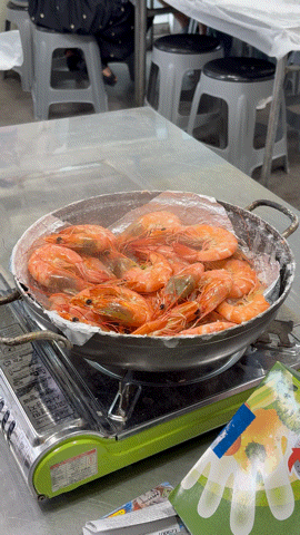 궁평항 수산물직판장 갈매기호 도미 대하구이 추천 맛집