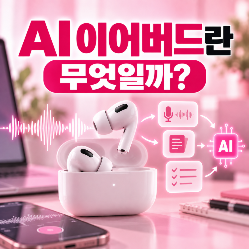 AI 이어버드란 무엇일까? 음성 녹음부터 회의 요약까지 AI 이어폰 작동 원리