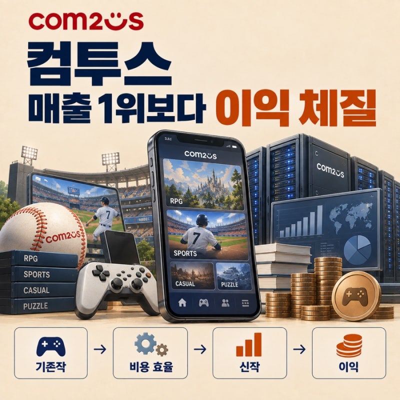 컴투스 기업분석, 제우스 흥행보다 이익 체질을 봐야 하는 이유