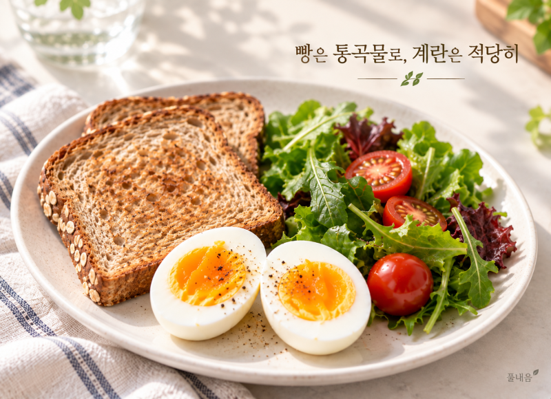 고지혈증 아침식사, 무엇을 먹어야 할까? 계란·빵·우유 괜찮을까?