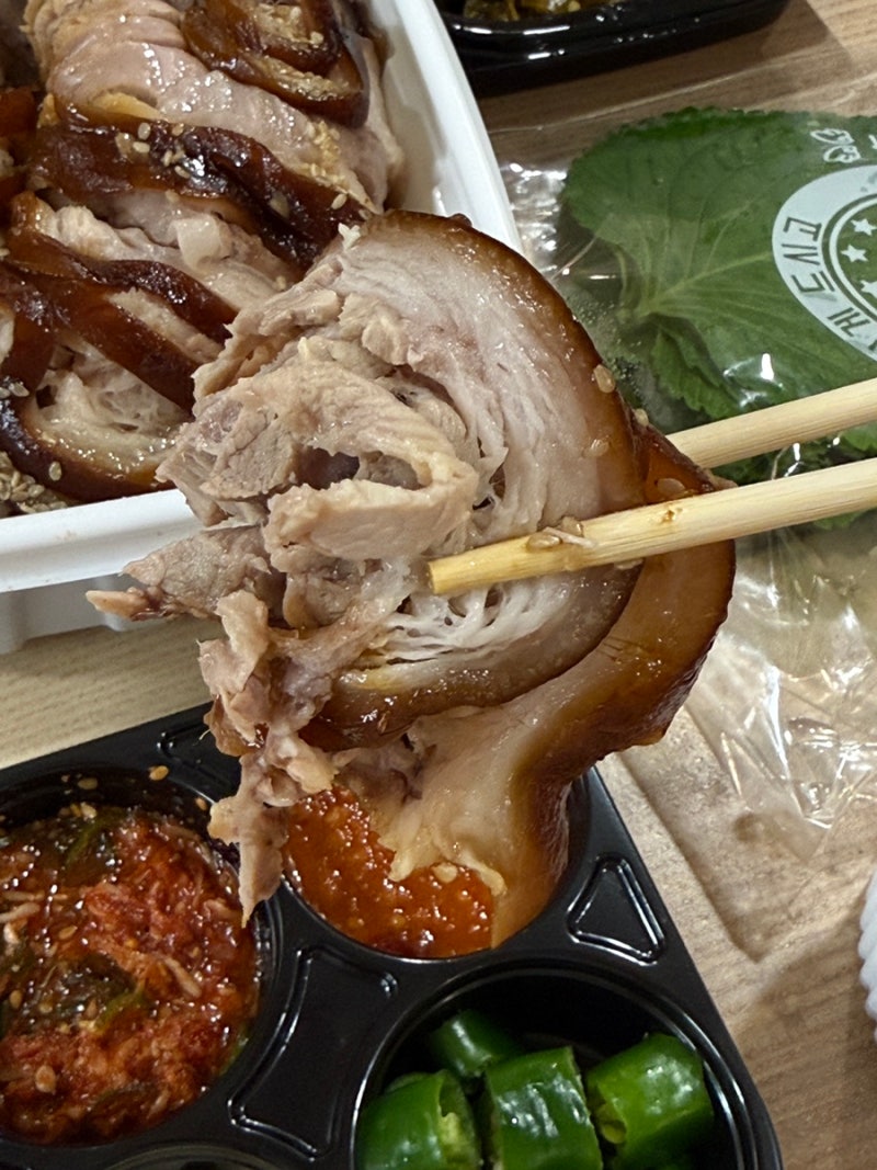 세종맛집 청미관 나성동 족발 포장 푸짐했던 한상