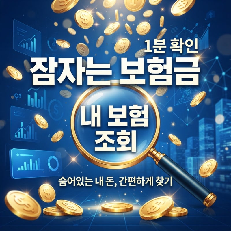 내 보험 조회 사이트 내보험찾아줌 이용방법 및 숨은 보험금 찾기 비교