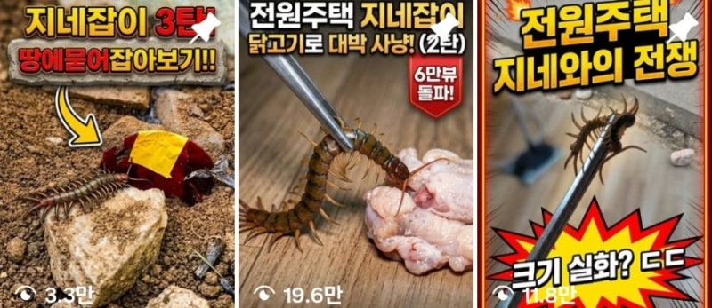 양평 전원주택살이 시골일상 지네잡이 실전노하우