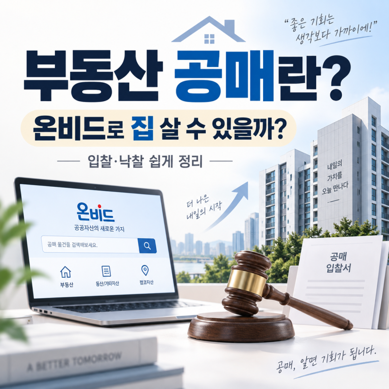 공매는 세금 체납 집만 싸게 사는 걸까｜온비드 입찰방법 쉽게 정리