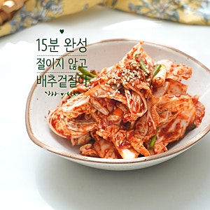 알배기 배추겉절이 레시피 초간단 겉절이 400g