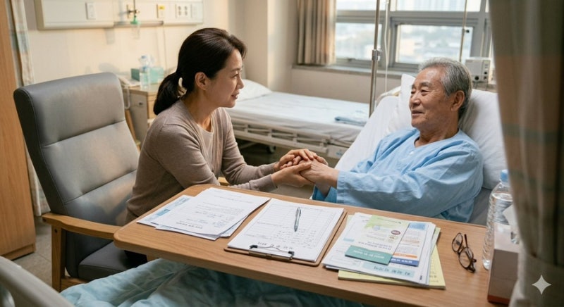 영수증 없으면 0원? 2026년 가족간병인 등록 필수 서류 및 유상 계약 기준