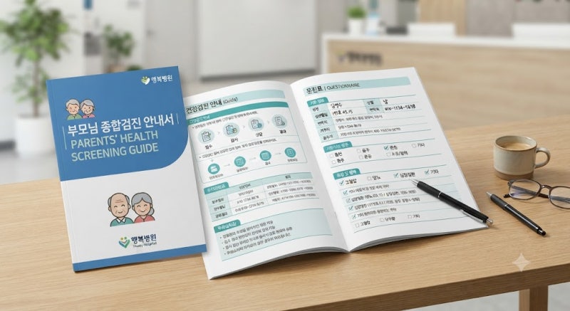 부모님 건강검진 항목 총정리, 50대 60대 70대 연령별 검사 체크