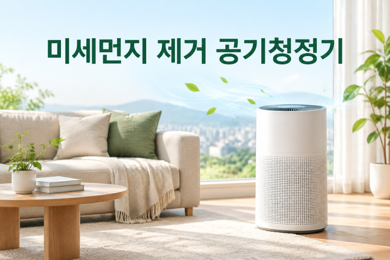 미세먼지 제거 공기청정기 찾는다면 삼성 블루스카이 5500 살펴보기