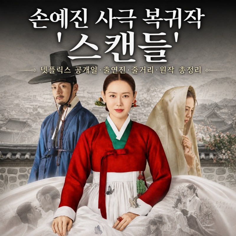 Son Ye-jin's Return to Historical Drama 'Scandal': Netflix Release Date, Cast, Plot, and Original Work Summary