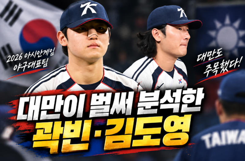 대만이 먼저 꺼낸 곽빈·김도영, 피칭머신까지 돌렸다…21일 한일전보다 뜨거운 첫 승부