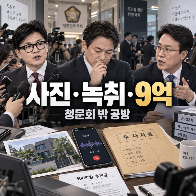 김승원 법무부 장관 후보자 인사청문회, 한동훈 양씨 자택 사진 주장과 김민석 9억·새천년 NH....