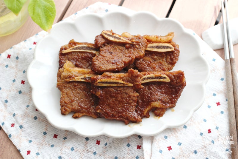 LA갈비재는법 LA갈비양념장 1kg 황금비율 핏물빼는법 재우기 레시피 총정리