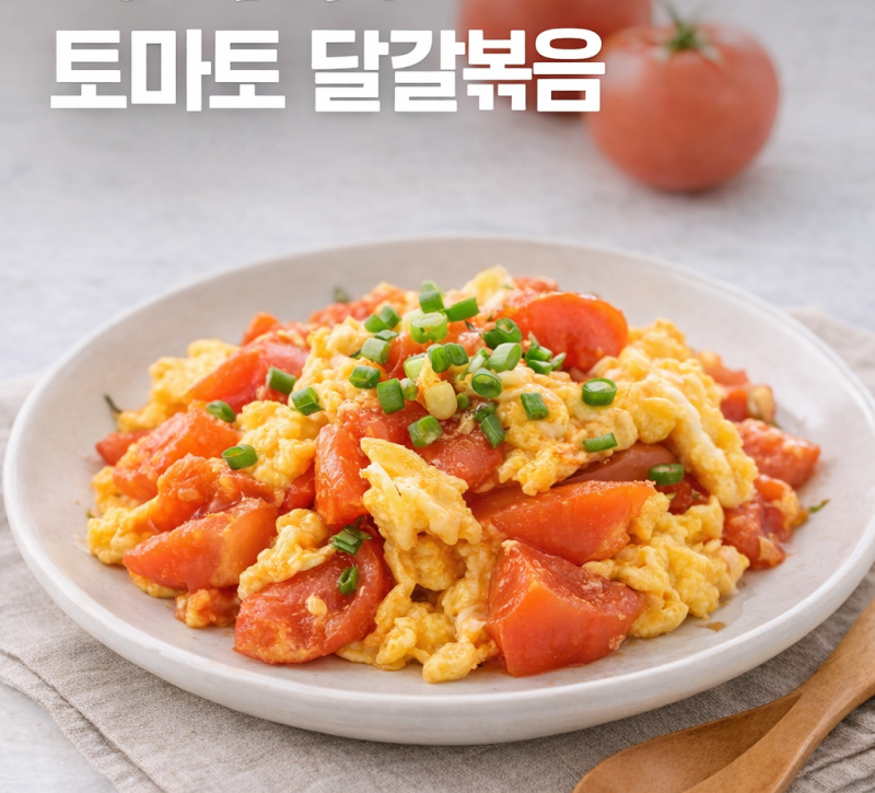 일반식다이어트 식단 추천 토마토계란 볶음 저칼로리 고단백