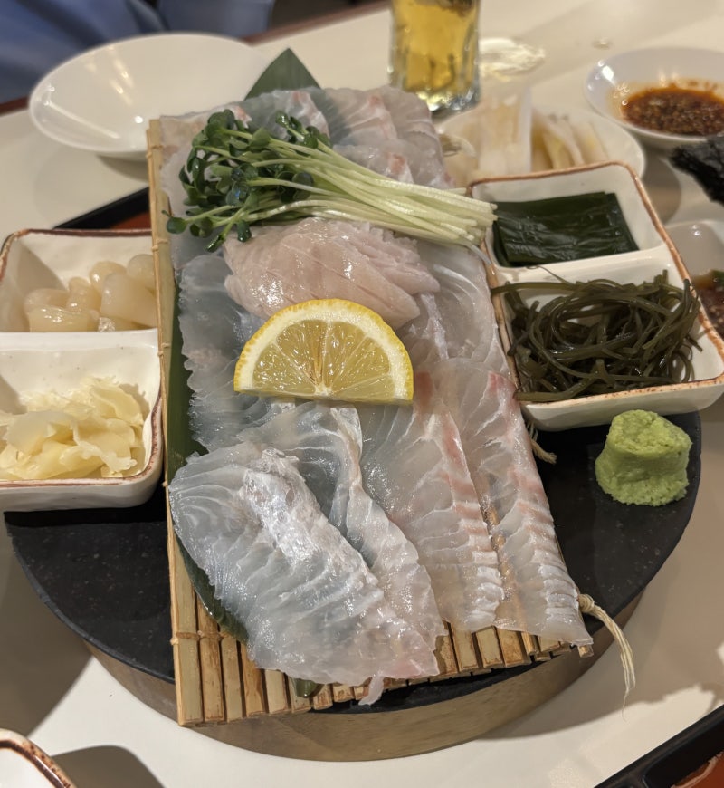 [종각역 맛집]대물섬 종로점, 강민경 맛집 광어소금김밥 숙성회, 가을 자연산 전어회 내돈내....